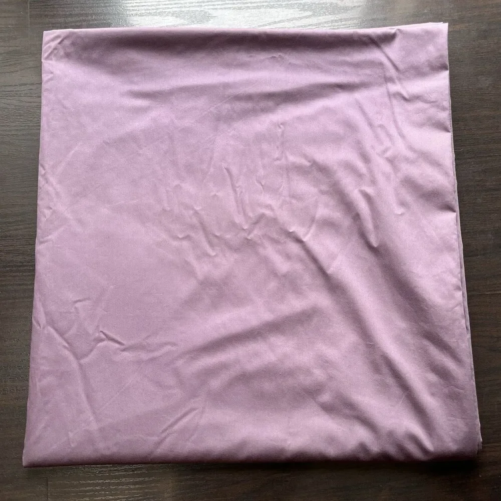 Cuddledown 400 Thread Count Sateen 100% Cotton Duvet Cover Queen Button Closure
